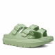 Chanclas Nicoboco sesil verdes con doble hebilla - Querol online