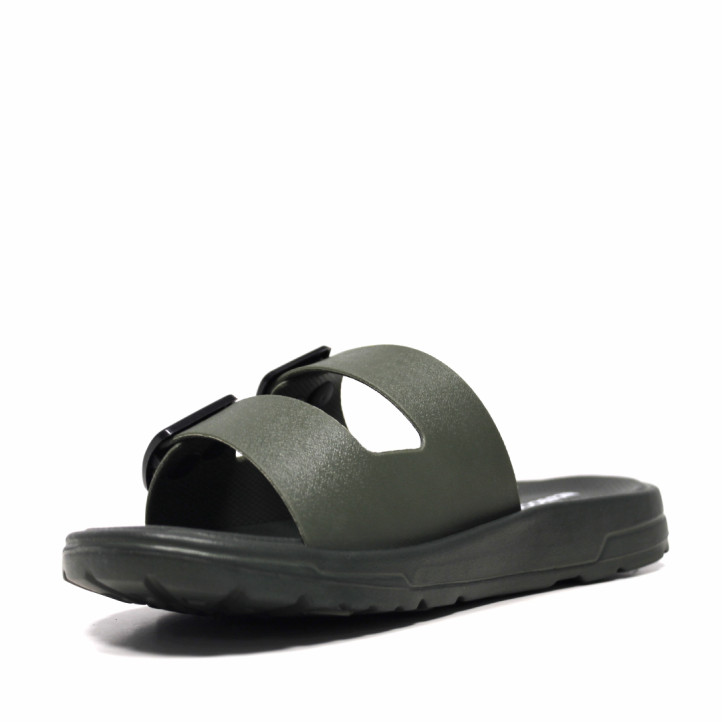 Xancles Nicoboco lamber kaki amb doble sivella - Querol online
