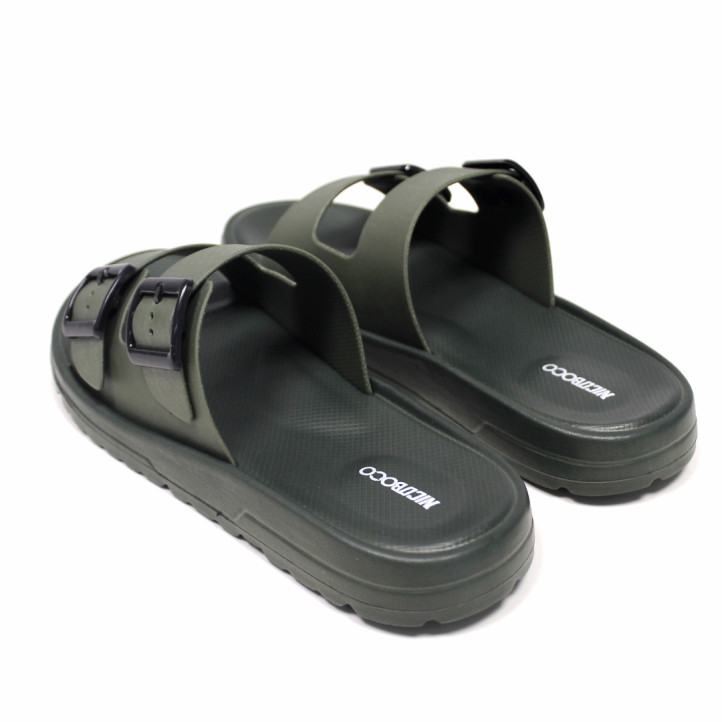 Xancles Nicoboco lamber kaki amb doble sivella - Querol online