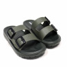 Xancles Nicoboco lamber kaki amb doble sivella