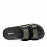 Xancles Nicoboco lamber kaki amb doble sivella