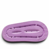 Chanclas Nicoboco heart lilas con corazones y unicornios