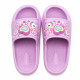 Chanclas Nicoboco heart lilas con corazones y unicornios - Querol online