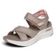 Sandalias cuña Skechers arch fit 2.0 sandal-feelin' bright taupe/coral - Querol online