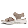 Sandalias cuña Skechers arch fit 2.0 sandal-feelin' bright taupe/coral