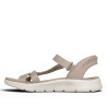 Sandàlies planes Skechers slip-ins: GO WALK felx sandal-illuminate beix