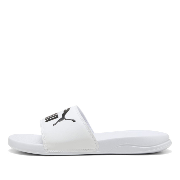 Chanclas Puma popcat white con black mujer - Querol online