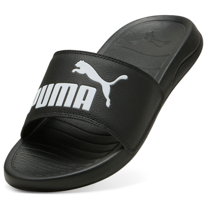 Chanclas Puma popcat black con white mujer - Querol online