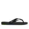 Chanclas Havaianas brasil logo black/black hombre