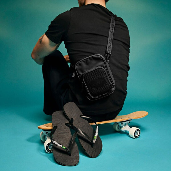 Xancles Havaianas brasil logo black/black home - Querol online