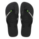 Xancles Havaianas brasil logo black/black home - Querol online