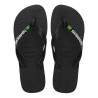 Chanclas Havaianas brasil logo black/black hombre