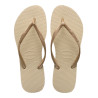 Chanclas Havaianas slim sand grey/light golden mujer