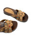 SANDALIA DE TACÓN DE PIEL PEDRERÍA GRACIA CAMEL PORRONET - Querol online
