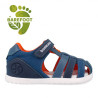 sandalias Biomecanics 262168 azules tipo cangrejera