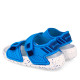 chanclas Garvalin 262705 azules con doble velcro y suela moteada - Querol online