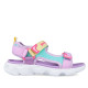 sandalias Garvalin 262770 lilas con doble velcro y estilo deportivo - Querol online