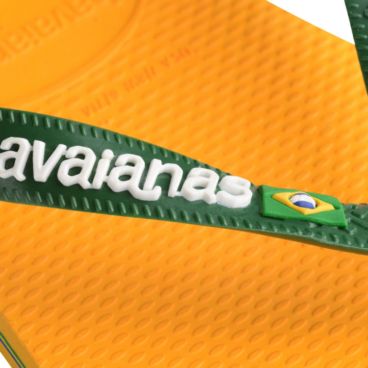 Chanclas Havaianas brasil logo pop yellow hombre - Querol online