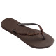 Xancles Havaianas slim glitter ii dark brown dona - Querol online
