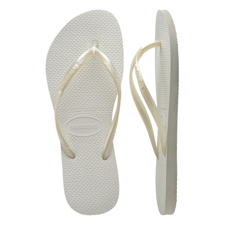 Chanclas Havaianas slim white mujer - Querol online
