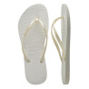 Chanclas Havaianas slim white mujer