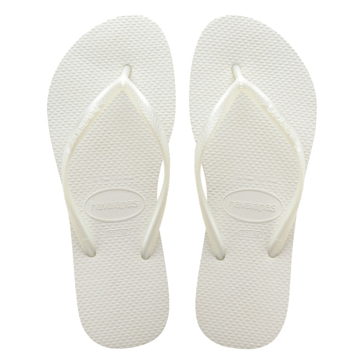 Chanclas Havaianas slim white mujer - Querol online