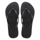 Chanclas Havaianas slim black mujer - Querol online