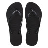 Chanclas Havaianas slim flatform black mujer