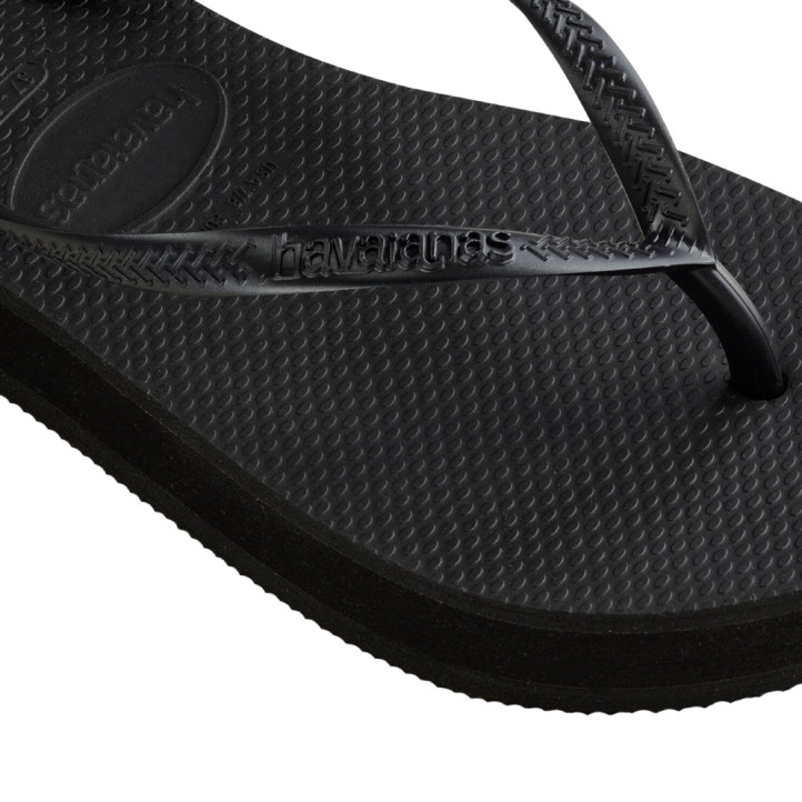 Chanclas Havaianas slim flatform black mujer - Querol online