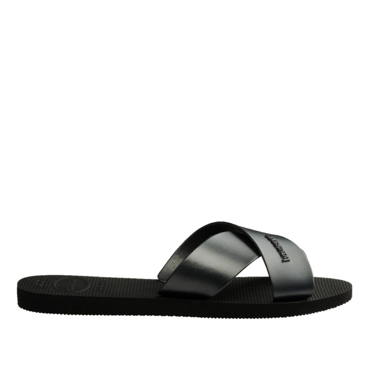 Xancles Havaianas aqua metallic black dona - Querol online