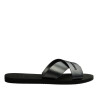 Xancles Havaianas aqua metallic black dona