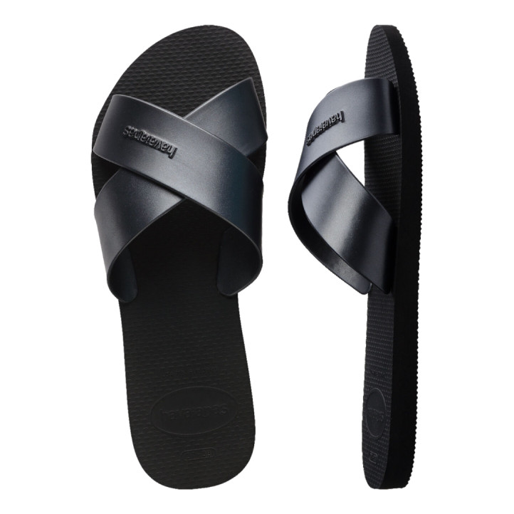 Xancles Havaianas aqua metallic black dona - Querol online