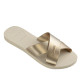 Chanclas Havaianas aqua metallic beige mujer - Querol online