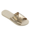 Chanclas Havaianas aqua metallic beige mujer