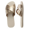 Chanclas Havaianas aqua metallic beige mujer