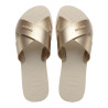 Chanclas Havaianas aqua metallic beige mujer