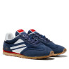 Zapatillas deportivas Pepe Jeans jason brand azul marino con detalles blancos y rojos
