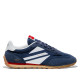 Sabatilles esportives Pepe Jeans jason bran blau marí amb detalls blancs i vermells - Querol online