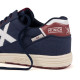 Zapatillas deportivas Munich g-3 canvas 457 azules con detalles granates - Querol online