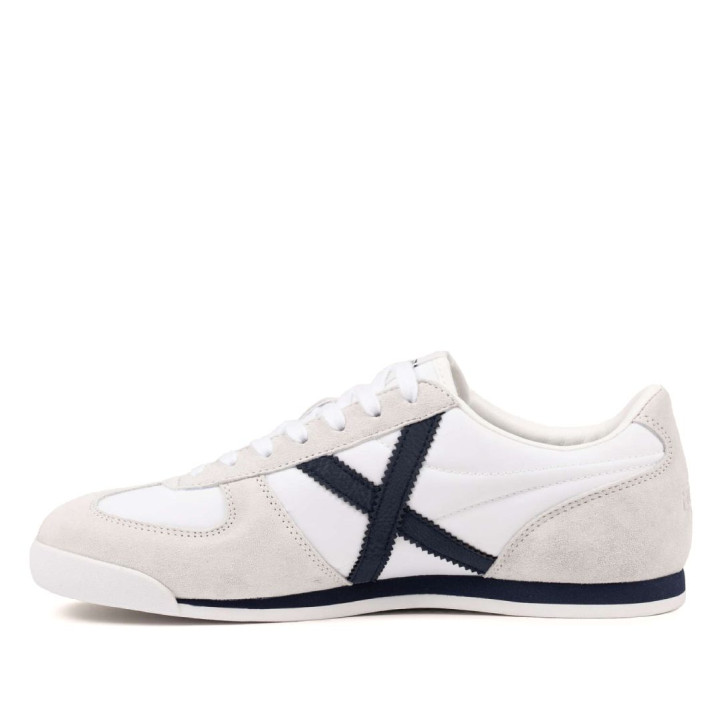 Sabatilles esportives Munich stereo 03 blanca i gris - Querol online