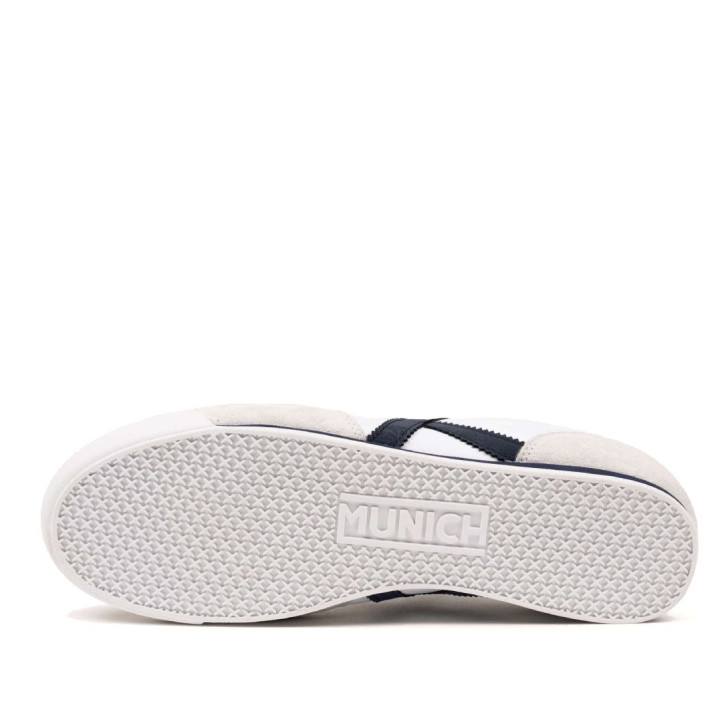 Sabatilles esportives Munich stereo 03 blanca i gris - Querol online