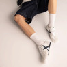 Sabatilles esportives Munich stereo 03 blanca i gris