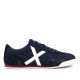 Zapatillas deportivas Munich stereo 02 azul marino con detalles blancos y rojos - Querol online