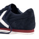 Zapatillas deportivas Munich stereo 02 azul marino con detalles blancos y rojos - Querol online