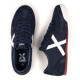 Zapatillas deportivas Munich stereo 02 azul marino con detalles blancos y rojos - Querol online