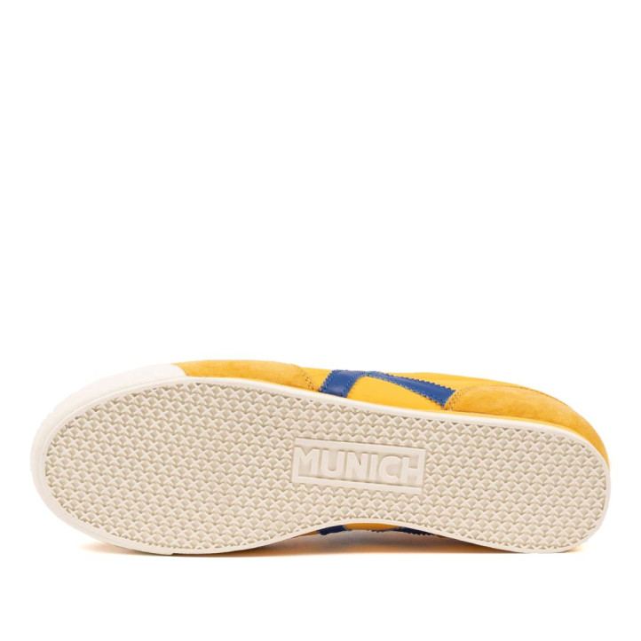 Zapatillas deportivas Munich stereo 04 amarilla y azul - Querol online