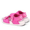 Chanclas Garvalin 262705 rosas con doble velcro y suela moteada