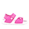 Chanclas Garvalin 262705 rosas con doble velcro y suela moteada