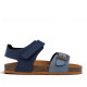 sandalias Garvalin 262471 en dos tonos de azul tipo bio - Querol online