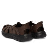 Sandalias Skechers slip-ins relaxed fit: revolted marrones